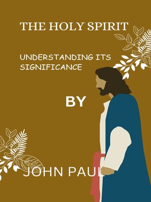 cover image of THE HOLY SPIRIT